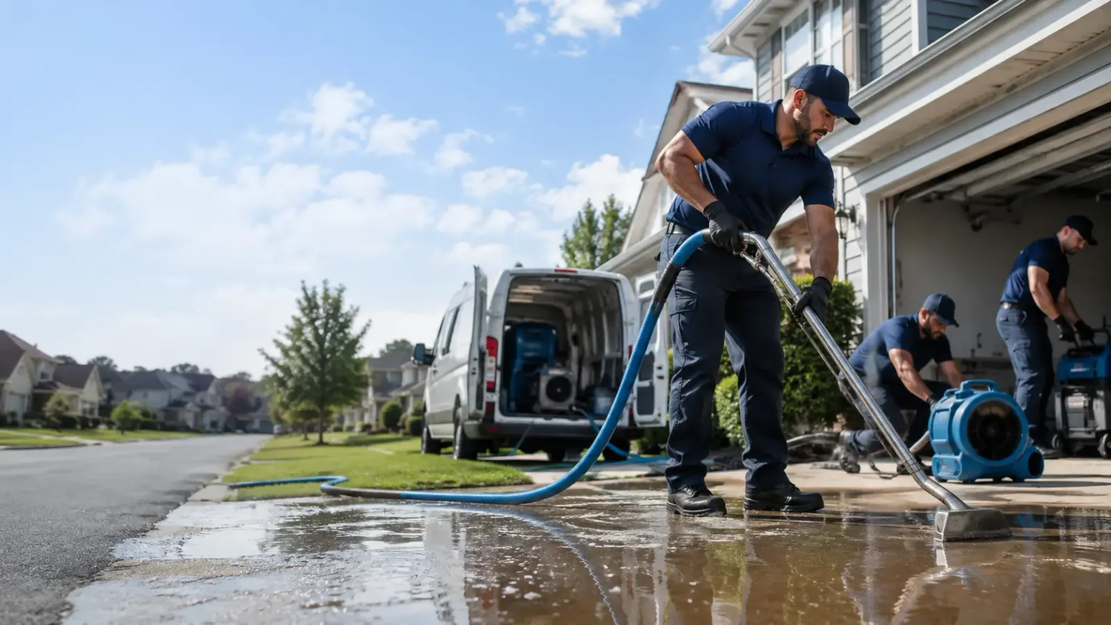 Flood Damage Restoration in Saint Anne, IL